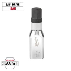 Hand Hex & Torx Bit Sockets; Socket Type: Hex Bit ; Hex Size (Inch): 3/8 ; Insulated: No ; Tether Style: Not Tether Capable ; Material: S2 Steel ; Overall Length (Decimal Inch): 0.5625