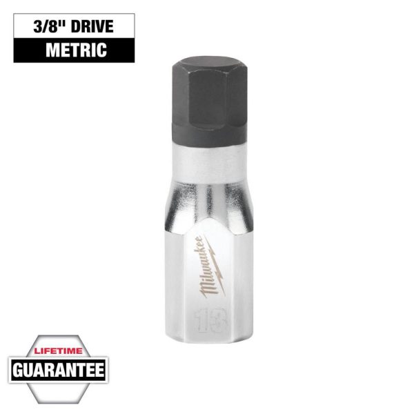 Hand Hex & Torx Bit Sockets; Socket Type: Hex Bit ; Hex Size (mm): 13.000 ; Insulated: No ; Tether Style: Not Tether Capable ; Material: S2 Steel ; Overall Length (Decimal Inch): 0.6875