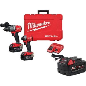 Cordless Tool Combination Kit: 18V