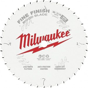 Wet & Dry Cut Saw Blade: 8-1/4" Dia, 5/8" Arbor Hole, 5/64" Kerf Width, 40 Teeth