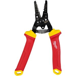 Wire & Cable Strippers; Maximum Capacity: 20 AWG ; Type: Wire Stripper ; Minimum Wire Gauge: 10 AWG ; Insulated: Yes ; Wire Type: AWG ; Body Material: Plastic; Steel