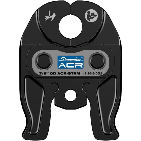 Presser Replacement Jaws; Type: Press Jaw ; Jaw Size Range: 7/8" ; For Use With Machines: M12 Force Logic Press Tool ; Maximum Pipe Capacity (Inch): 7/8 ; Minimum Pipe Capacity: 0.875 ; Cable Type: None