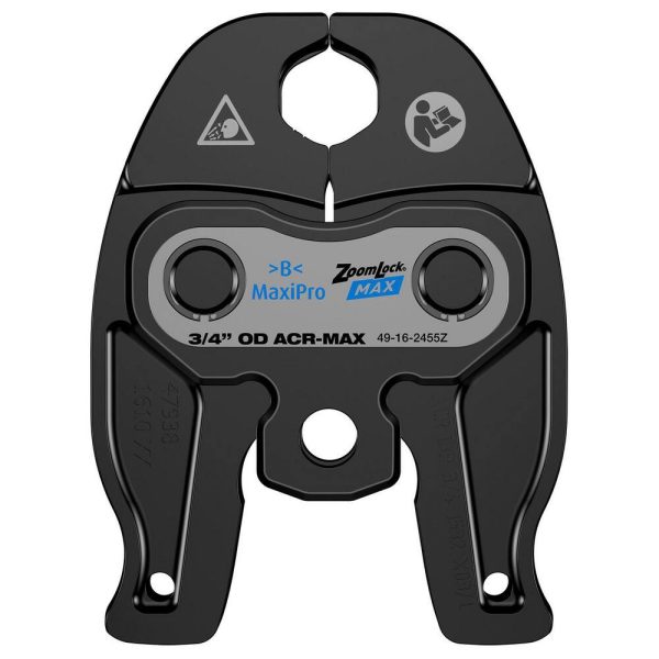 Presser Replacement Jaws; Type: Press Jaw ; Jaw Size Range: 3/4" ; For Use With Machines: M12 Force Logic Press Tool ; Maximum Pipe Capacity (Inch): 3/4 ; Cable Type: None ; Cuts Material Type: Copper