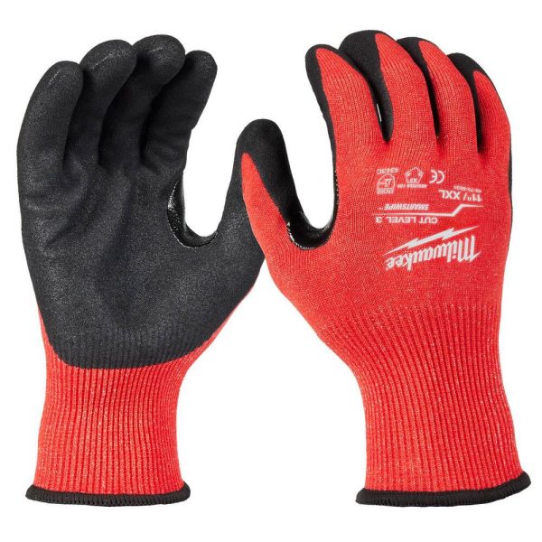 Cut & Puncture Resistant Gloves; Glove Type: General Purpose ; Coating Coverage: Thumb & Index Finger ; Coating Material: Nitrile ; Primary Material: Synthetic Leather ; Gender: Unisex ; Men's Size: 2X-Small