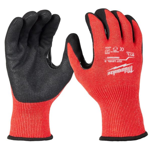 Cut & Puncture Resistant Gloves; Glove Type: Cut-Resistant ; Coating Coverage: Palm & Fingers ; Coating Material: Nitrile ; Primary Material: Synthetic Leather ; Gender: Unisex ; Men's Size: Large