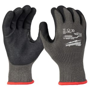 Cut & Puncture Resistant Gloves; Glove Type: Cut-Resistant ; Coating Coverage: Palm & Fingers ; Coating Material: Nitrile ; Primary Material: Synthetic Leather ; Gender: Unisex ; Men's Size: 2X-Large
