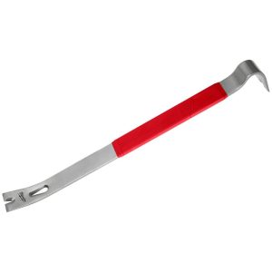 Pry Bars; Prybar Type: Claw Bar ; End Angle: Gooseneck ; End Style: Claw; Curved ; Material: Steel ; Bar Shape: Flat ; Overall Length (Inch): 21