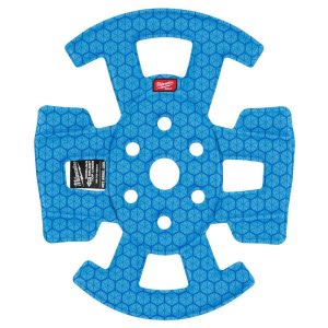 Hard Hat Accessories; Garment Style: Cooling Liner ; Hard Hat Compatibility: MILWAUKEE Safety Helmets ; Material: Polyester ; Color: Blue ; Closure Type: Hook & Loop ; Size: Universal