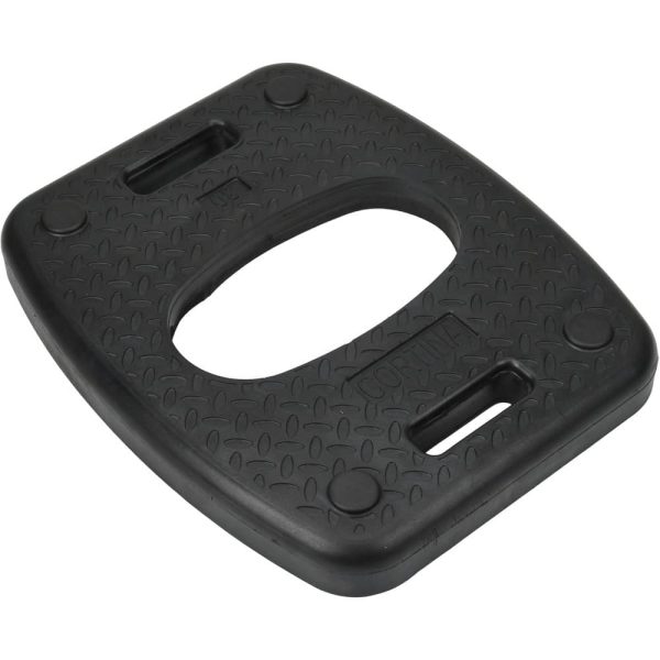 22" Wide, 2.6" High Recycled Rubber Vertical Panel Base