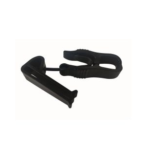Glove & Hand Accessories; Product Type: Clip Style ; Color: Black ; Material: Plastic ; Color: Black ; Length (Inch): 4-3/4 ; Dielectric: Yes