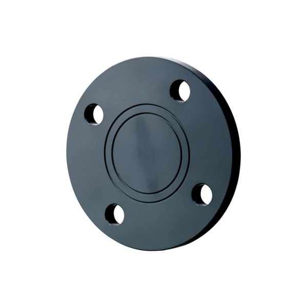 2" Pipe, 5-15/16" OD, PVC Blind Pipe Flange