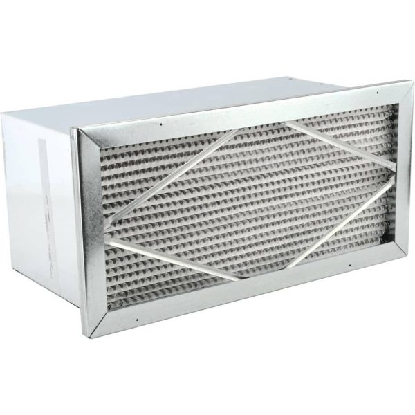 Pleated Air Filter: 24 x 12 x 12", MERV 14