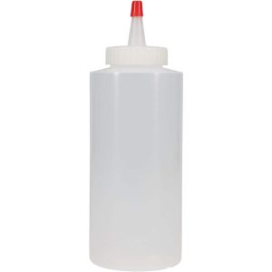 12 oz Polyethylene Squeeze Bottle with Applicator
