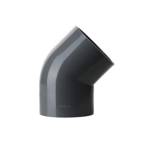 1/2" PVC Plastic Pipe 45° Elbow