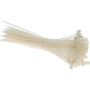 Cable Tie Duty: 11.9" Long, Natural, Nylon, Standard