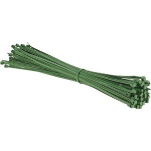 Cable Tie Duty: 15.2" Long, Green, Nylon, Standard