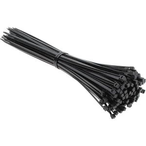 Cable Tie Duty: 15.2" Long, Black, Nylon, Standard
