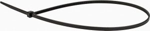 Cable Tie Duty: 14.6" Long, Black, Nylon, Standard