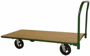 Platform Truck: Hardwood, 10" High, 60" Long,