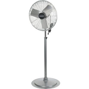24" Blade 5,000/6,800 CFM 1/4 hp Oscillating Industrial Circulation Pedestal Fan