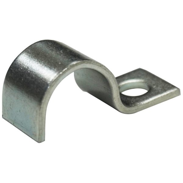 Pipe, Tube & Conduit Hold-Down Straps; Type: Pipe or Conduit Strap ; Material: Stainless Steel ; Material: Stainless Steel ; Conduit Type: All ; Finish: Plain ; Pipe Size: 0.5in