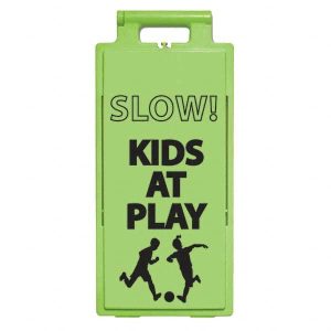 Cone & A Frame Floor Signs; Sign Type: Accident Prevention ; Overall Height: 25in ; Viewing Points: Four-View ; Number of Printed Sides: 2