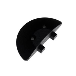 Speed Bumps, Parking Curbs & Accessories; Material: Rubber ; Speed Bump Type: Speed Bump ; Overall Height: 2.5in