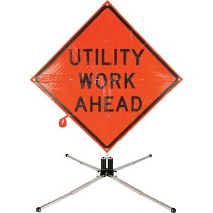 5.916' High, Traffic Sign Mounting Hardware