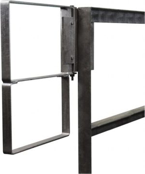 Carbon Steel Self Closing Rail Safety Gate