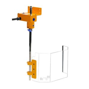 Drill Press Guards; Guard Type: Drill Guard ; Shield Style: Wing-Shaped ; Shield Material: Polycarbonate; Lexan ; Shield Width: 11in ; Shield Length: 7.95in ; Base Type: Bracket