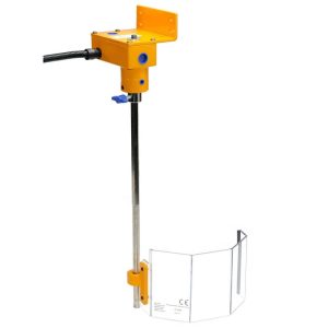 Drill Press Guards; Guard Type: Drill Guard ; Shield Style: Wing-Shaped ; Shield Material: Polycarbonate; Lexan ; Shield Width: 7.87in ; Shield Length: 5.12in ; Base Type: Bracket