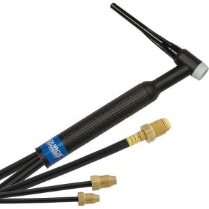 350  Amp 12-1/2' Rubber Outfit 18F Water Cooled TIG Welding Torch Kit