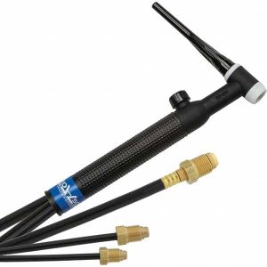 350  Amp 25' Rubber Outfit 18V Water Cooled TIG Welding Torch Kit