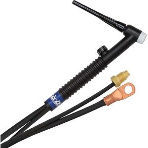 150  Amp 12-1/2' Rubber Outfit 17FV Air Cooled TIG Welding Torch Kit