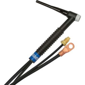 150  Amp 12-1/2' Rubber Outfit 17F Air Cooled TIG Welding Torch Kit
