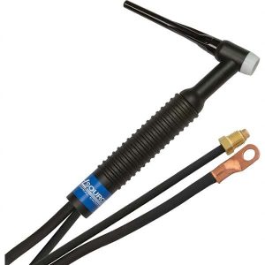 200  Amp 12-1/2' Rubber Outfit 26F Air Cooled TIG Welding Torch Kit