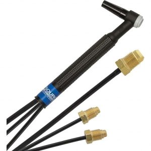 250  Amp 12-1/2' Rubber Outfit 20M Water Cooled TIG Welding Torch Kit