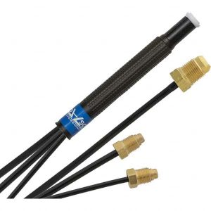 250  Amp 12-1/2' Rubber Outfit 20P Water Cooled TIG Welding Torch Kit
