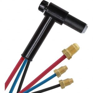 250  Amp 25' Rubber Outfit 22B Water Cooled TIG Welding Torch Kit