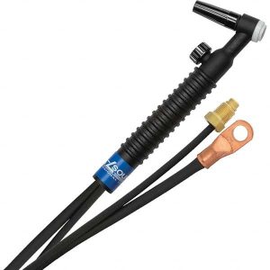125  Amp 12-1/2' Rubber Outfit 9V Air Cooled TIG Welding Torch Kit