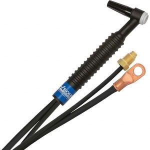125  Amp 12-1/2' Rubber Outfit 9F Air Cooled TIG Welding Torch Kit