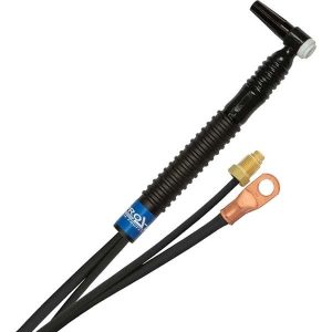 125  Amp 25' Rubber Outfit 9FMT Air Cooled TIG Welding Torch Kit