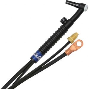 125  Amp 25' Rubber Outfit 9FV Air Cooled TIG Welding Torch Kit