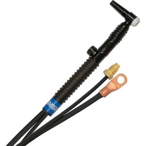 125  Amp 25' Rubber Outfit 9FVMT Air Cooled TIG Welding Torch Kit