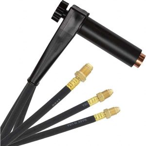500  Amp 3' Rubber Outfit 27A Water Cooled TIG Welding Torch Kit