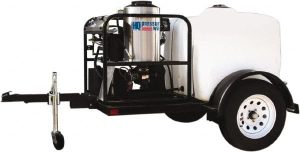 Pressure Washer: 4 GPM, Gas, Hot Water