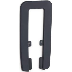Washroom Dispenser Accessories; Accessory Type: Wall plate ; For Use With: 8324-E1; 8334-E1 ; Material: Plastic ; Color: Graphite ; Series: ES10 ; Includes: Wall plate