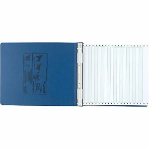 Wilson Jones® Presstex® Pressboard Data Binder, 50% Recycled, Light Blue