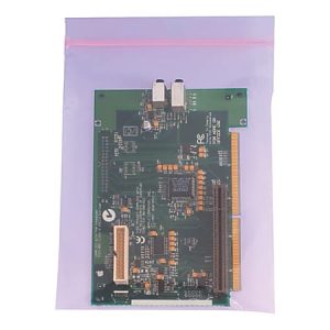 Partners Brand 2 Mil Anti-Static Reclosable Poly Bags, 6" x 9", Pink, Case Of 1000