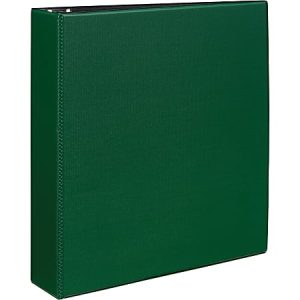 Avery® Durable 3-Ring Binder With EZ-Turn® Rings, 2" D-Rings, 45% Recycled, Green
